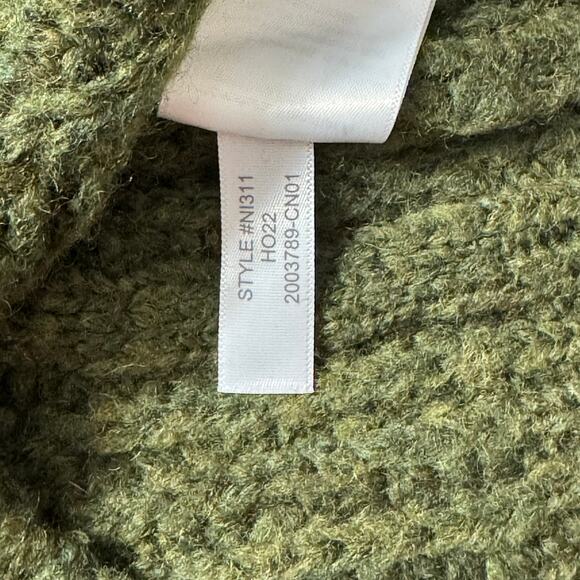 MADEWELL Pointelle Knit Sweater Vest XXS Heather Basil Green Soft Layering - Picture 10 of 11